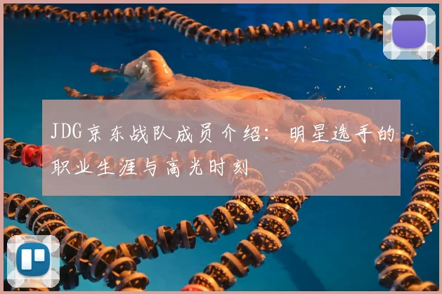 JDG京东战队成员介绍:明星选手的职业生涯与高光时刻